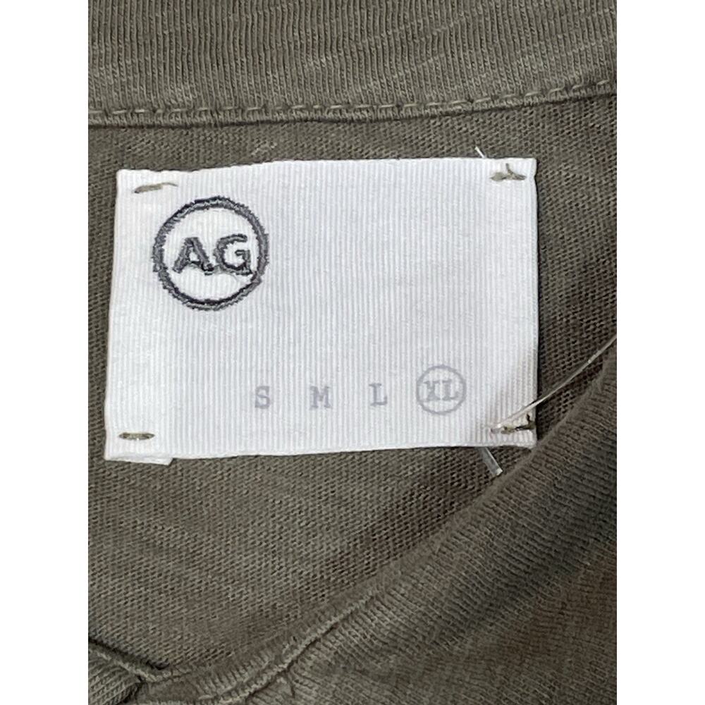 NWT -AG Jeans Classic Dress Shirt, Long-Sleeve Button-Up Men’s XL Olive Green - Picture 7 of 10